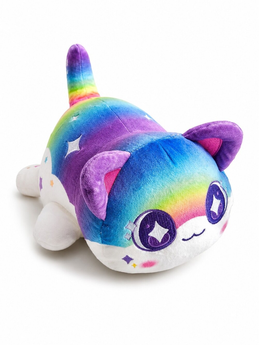 Rare Aphmau MeeMeows Rainbow Cat Plush 11" Celestial Series Litter 4 Collectible